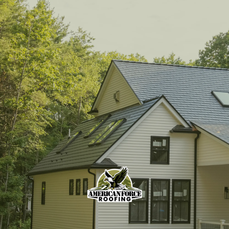 Modern skylight bringing natural light into living room