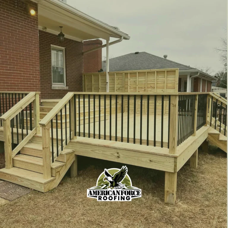 Durable residential decks construction services