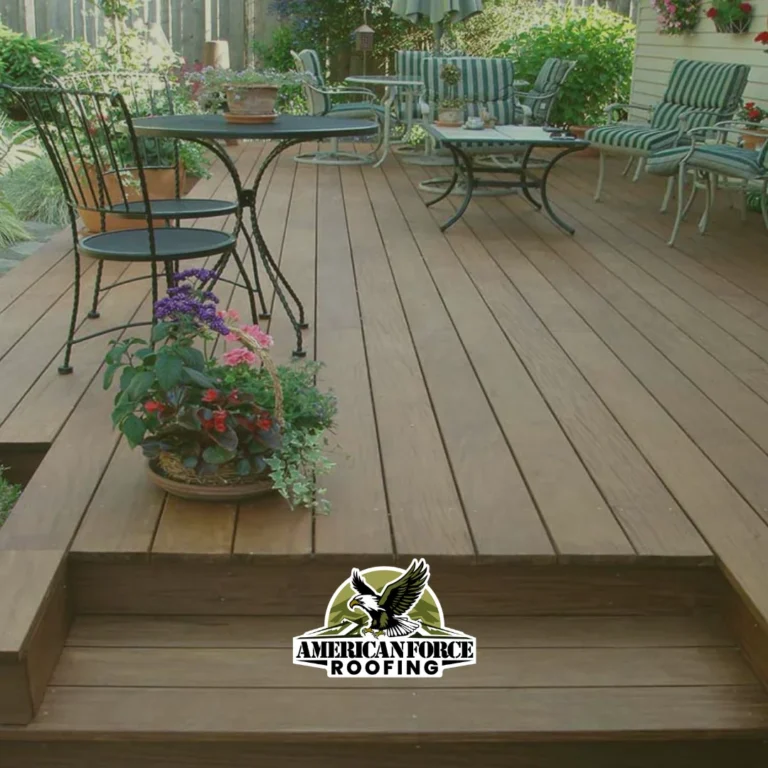 Modern outdoor decks design and installation