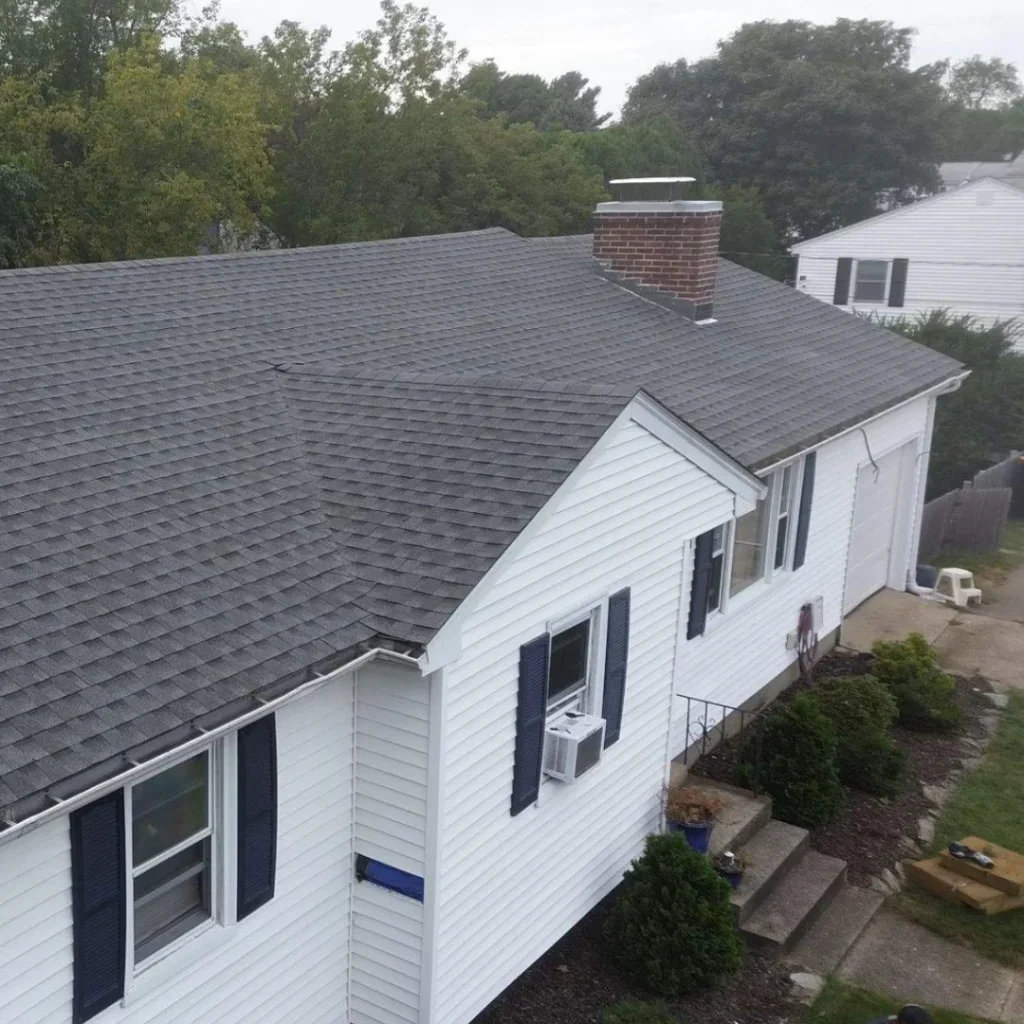 New roof installation completed in Fall River Massachusetts